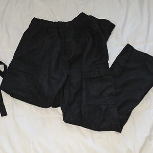 Men's Black Cargo Pants